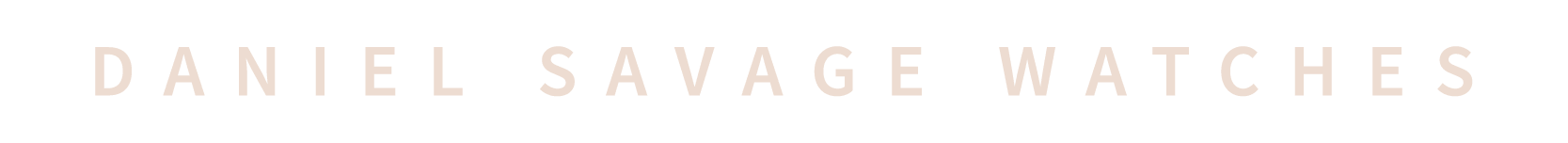 Daniel Savage Watches