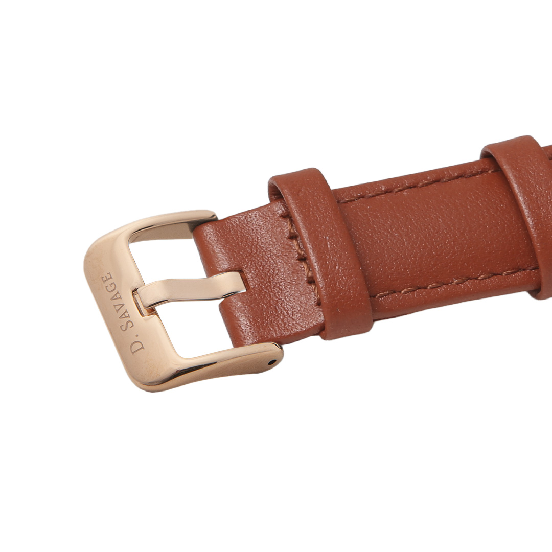 Maple Brown Leather Band